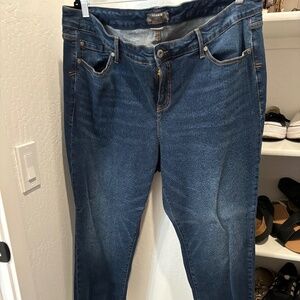 Boyfriend Cut Torrid Straight Legged Jeans| Plus Size Jeans| Size 20R